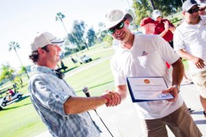 Congressman Duncan Hunter awards Certificate of Special Congressional Recognition.